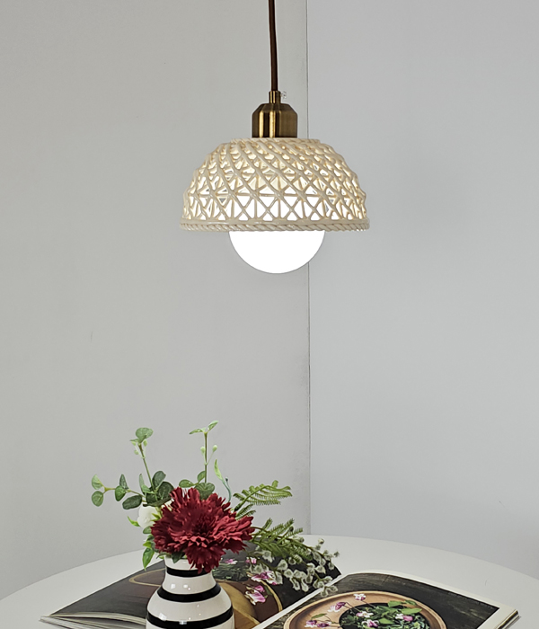 루네 도자기 펜던트식탁등 LED식탁조명 인테리어조명 북유럽조명 중/대