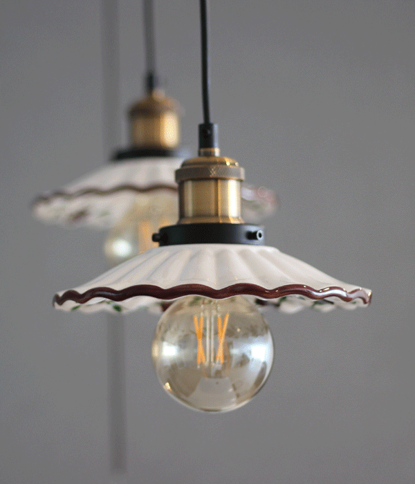 벨로 1등 도자기식탁등 작은4인용식탁 주방식탁조명