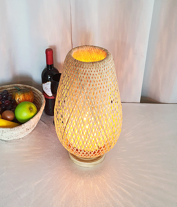 헤이 스탠드, 무드조명, 침실스탠드 (430 라탄 대형)