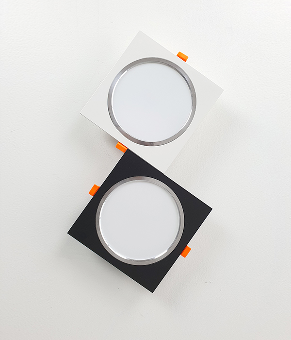 비오스 타공 125mm/150mm 5인치/6인치 사각 매입등 매입조명