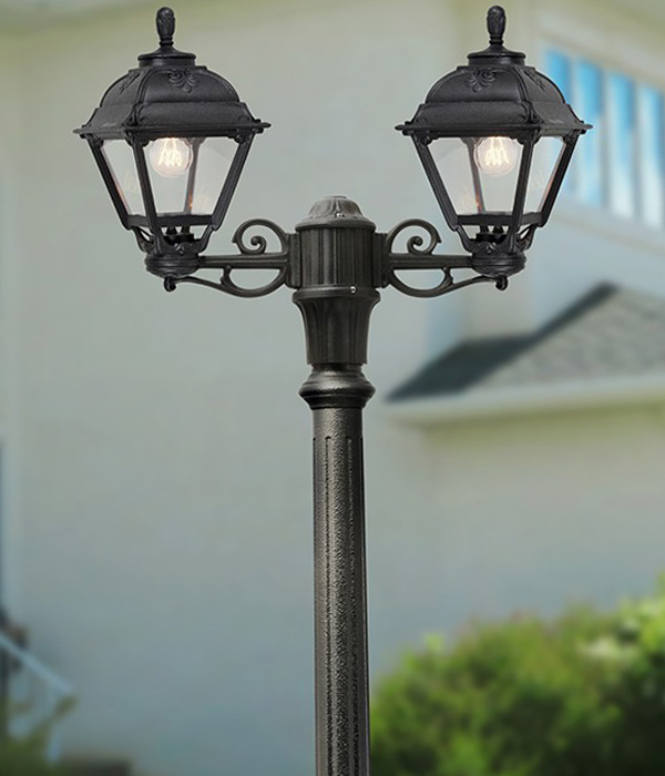 비스타2등(2M) LED 이태리수입 테라스조명 가로등 잔디조명 정원등