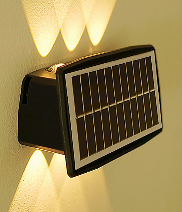 LED 아프리 태양광 야외벽등 4구 6구 8구