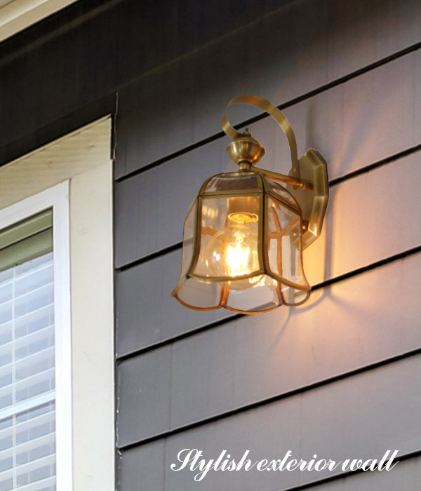 카일 외부벽등, LED외부등 (1호 황브론즈)