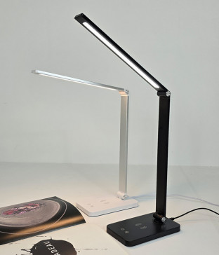 리플 학생스탠드 서재 독서등 (화이트, 블랙)